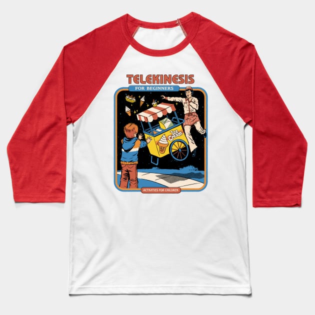 Telekinesis For Beginners Baseball T-Shirt by Steven Rhodes